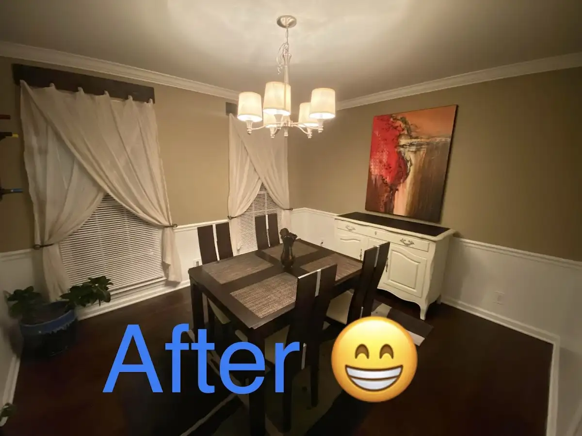 Professional dining room restoration after water damage in Montevallo