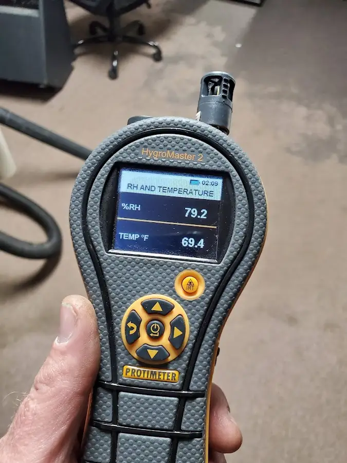 Moisture meter humidity assessment for Mold Remediation & Removal in Montevallo